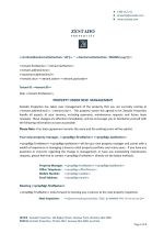 Multi Page Letter Template for Document Generation