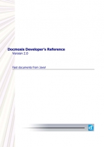 Docmosis-Java (v2.0) - Developer Reference