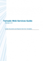 Tornado (v2.5) - Web Services Guide