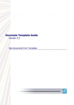 Docmosis-Java (v3.3.0) - Template Guide