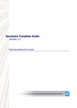 Docmosis-Java (v2.2.1) - Template Guide