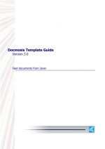 Docmosis-Java (v3.0.5) - Template Guide