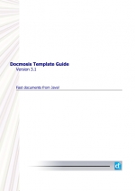 Docmosis-Java (v3.1.0) - Template Guide