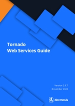 Tornado (v2.9.7) - Web Services Guide