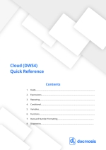 Cloud (DWS4) - Quick Reference