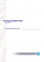 Docmosis-Java (v2.1) - Template Guide