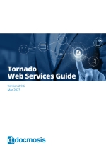 Tornado (v2.9.6) - Web Services Guide