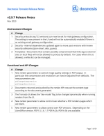 Tornado (v2.9.7) - Release Notes