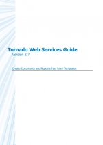 Tornado (v2.7) - Web Services Guide
