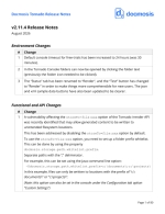 Tornado (v2.11.4) - Release Notes