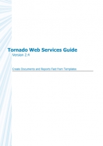 Tornado (v2.4) - Web Services Guide