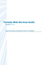 Tornado (v2.7.2) - Web Services Guide