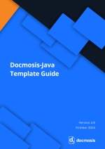 Docmosis-Java (v4.8.0) - Template Guide