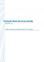 Tornado (v2.3) - Web Services Guide