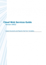 Cloud (DWS2) - Web Services Guide