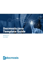 Docmosis-Java (v4.7.5) - Template Guide